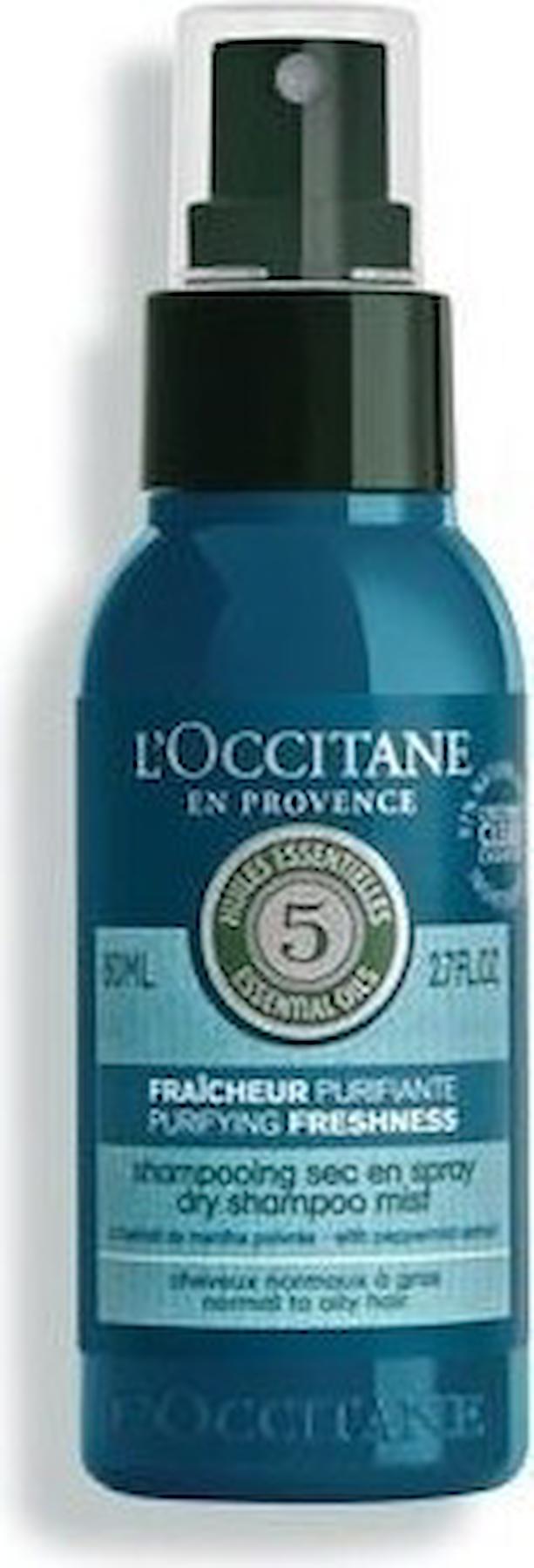 L'Occitane Aromakoloji Canlandırıcı Ferahlatıcı Kuru Şampuan Spreyi 80 ml