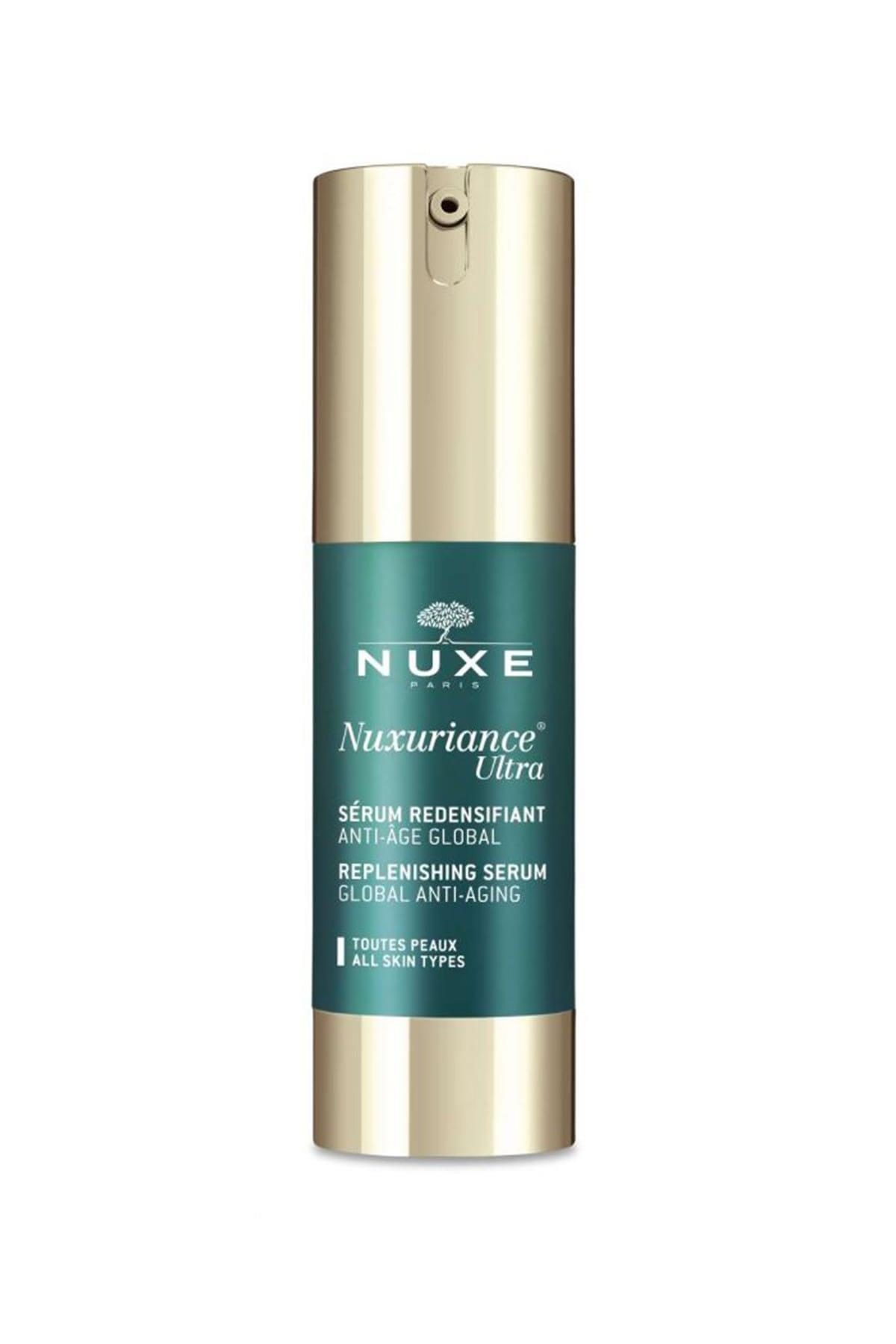 Nuxe Nuxuriance Ultra Yaşlanma Karşıtı Hyalüronik Asit 30 Yaş + Gece-Gündüz Yüz Serumu 30 ml 