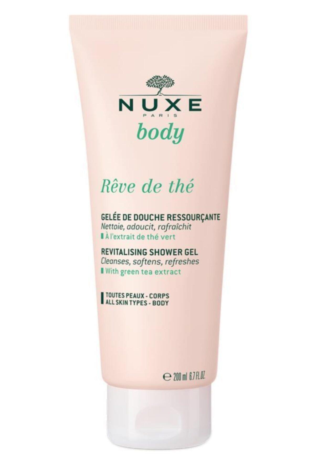 Nuxe Body Reve De The Yeşil Çay Aromalı Canlandırıcı Tüm Ciltler İçin Duş Jeli 200 ml