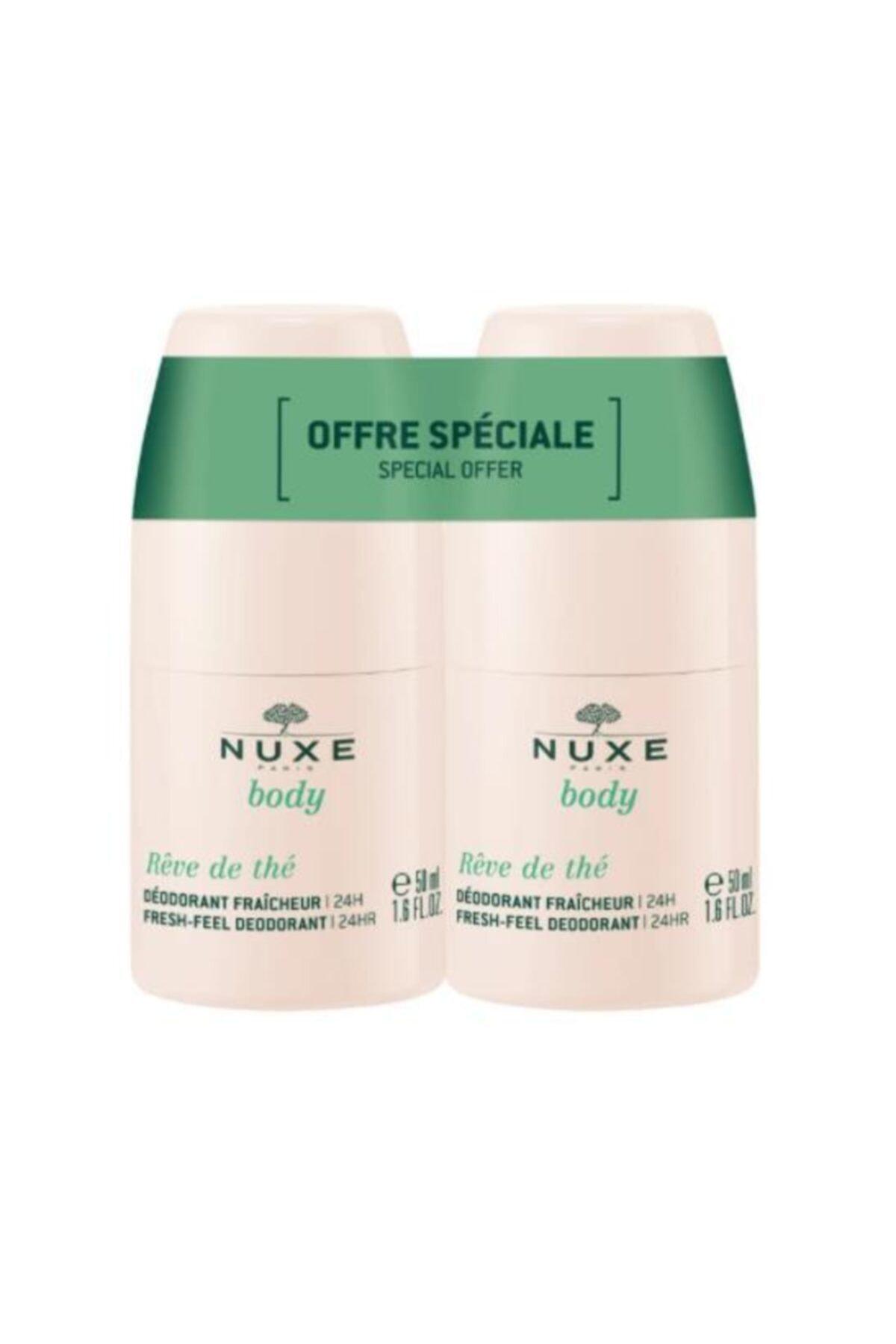 Nuxe Reve de The Pudrasız Roll-On Deodorant 50 ml x 2