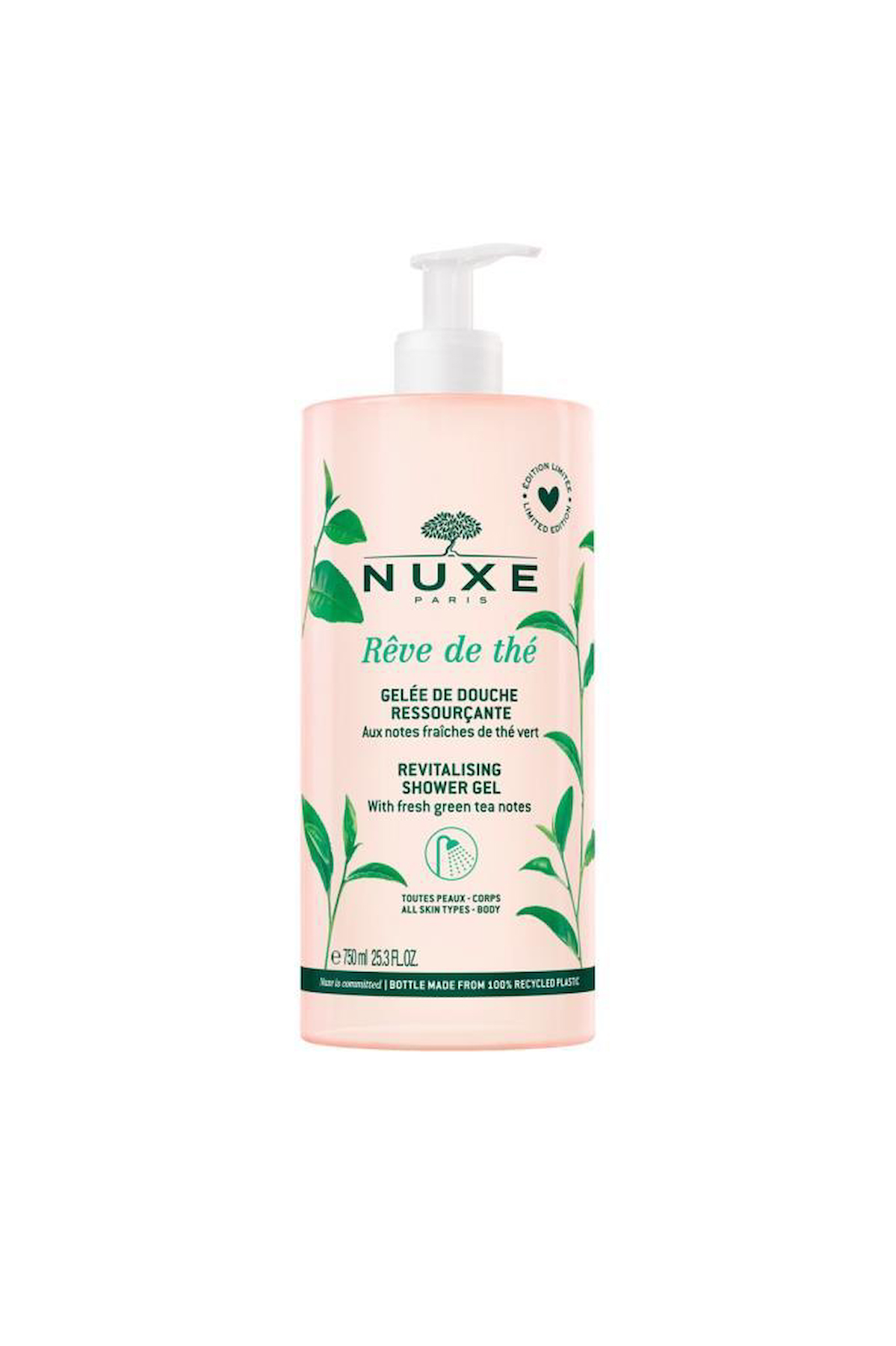 NUXE Body Reve De The Revitalising Shower Gel 750 ml