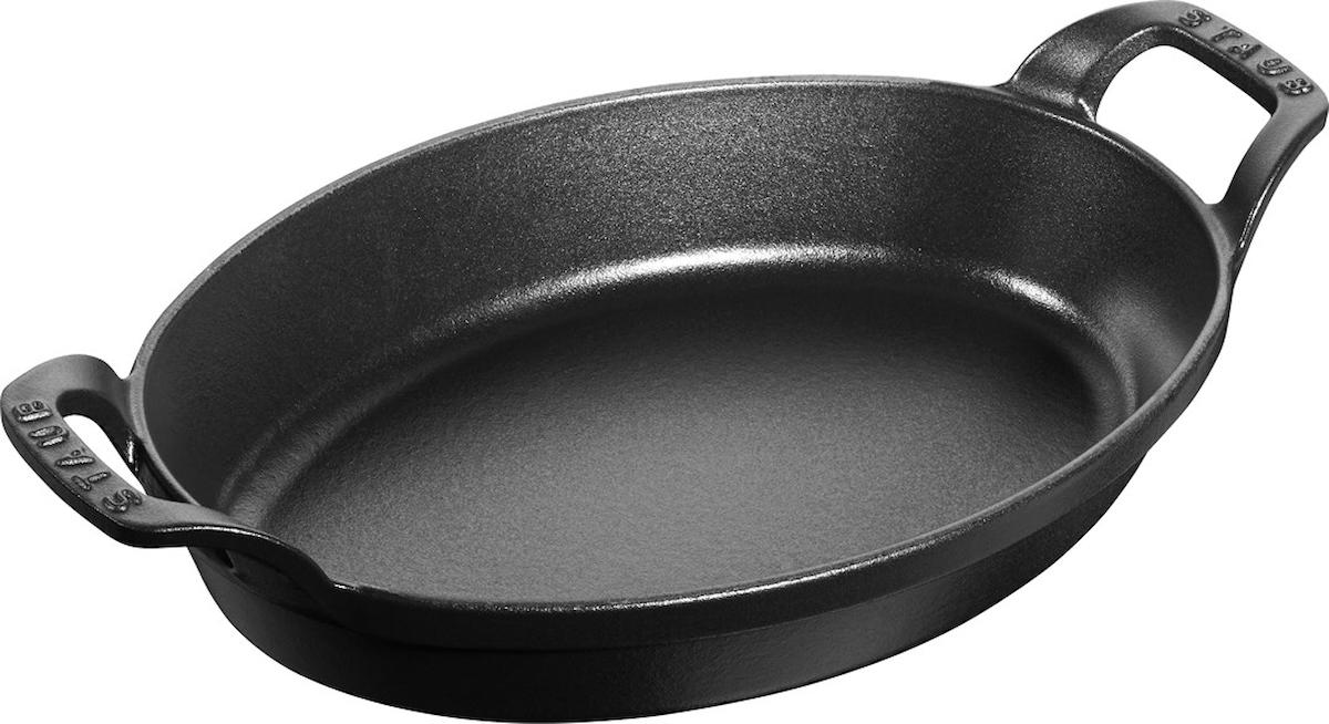 STAUB 405093930 DÖKÜM SAHAN, OVAL, SIYAH , 24 CM