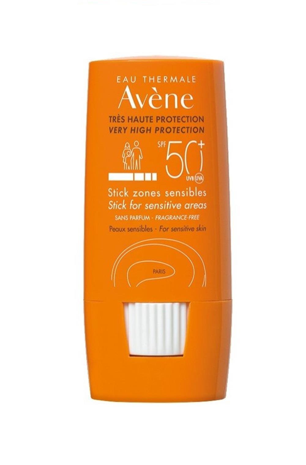 Avene 50+ Faktör Nemlendirici Hassas Ciltler İçin Renksiz Hassas Bölgeler Güneş Koruyucu Stick 8 gr