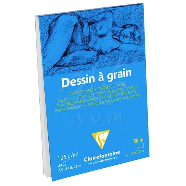 Dessin a Grain İnce Dokulu Çizim Bloğu 125g 40Y A3