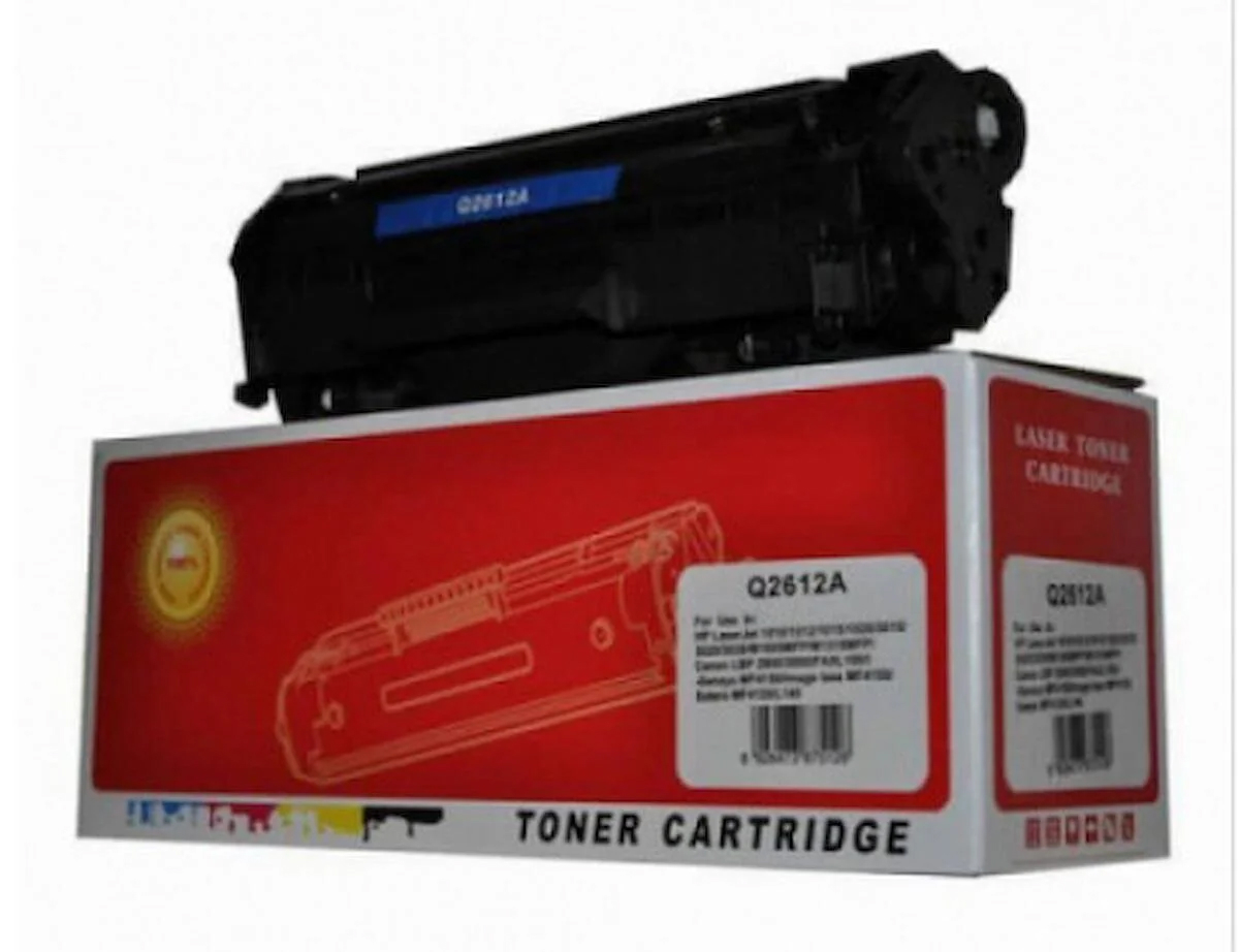 Seclife Hp Q2612A/FX10/1010/1018/1020/1022 Siyah Toner