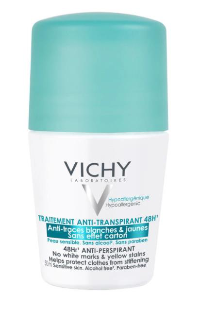 Vichy Antiperspirant Ter Önleyici Leke Yapmayan Roll-On Deodorant 50 ml