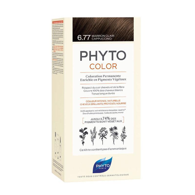 PHYTO PHYTOCOLOR 6.77 - Cappuccino Kahve