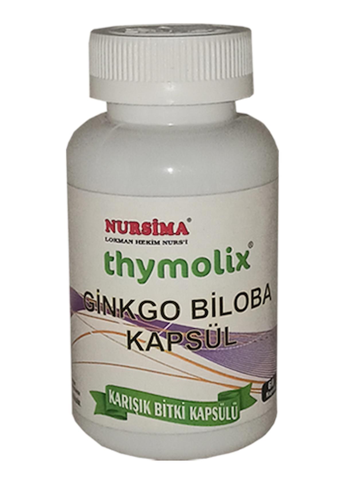 Ginkgo Biloba Karışık Bitki Kapsül