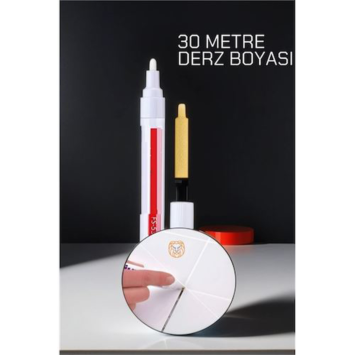 Findit BEYAZ Derz Boyası 30 Metre