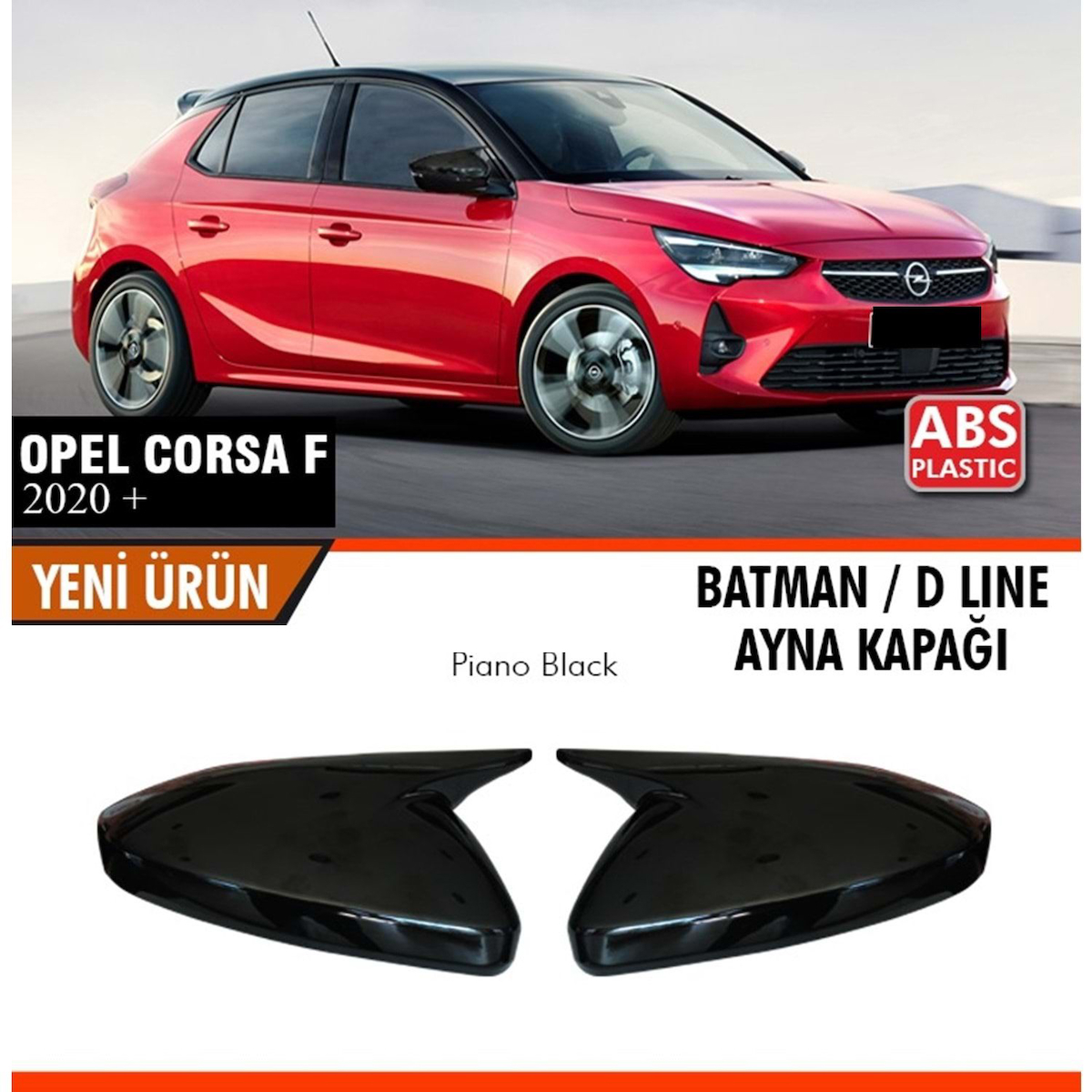 Opel Corsa F Batman Ayna Kapağı 2019  Sonrası