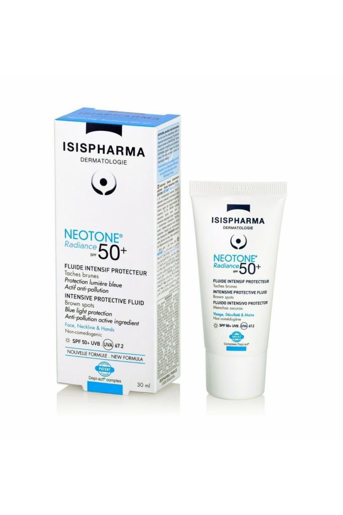 Isis Pharma Neotone Radiance 50+ Faktör Leke Karşıtı Renksiz Yüz Güneş Koruyucu Krem 30 ml