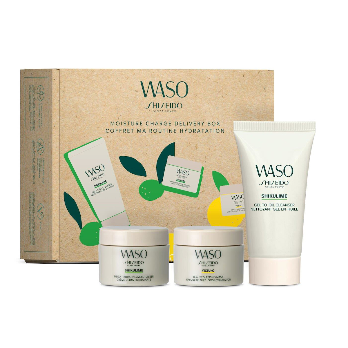 Shiseido Waso Moisture Charge Kit