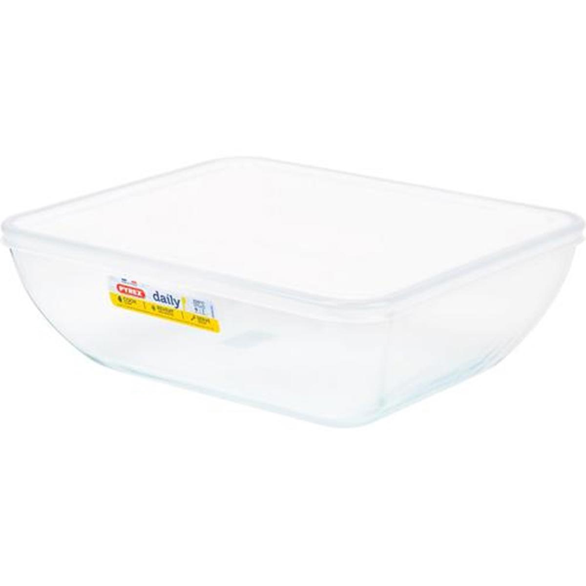 Pyrex Dikdörtgen Fırın Kabı 28x22x9 cm 3,4 Lt.