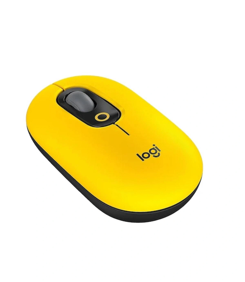 Logitech 910-006546 POP Emoji Sarı Optik Kablosuz Mouse