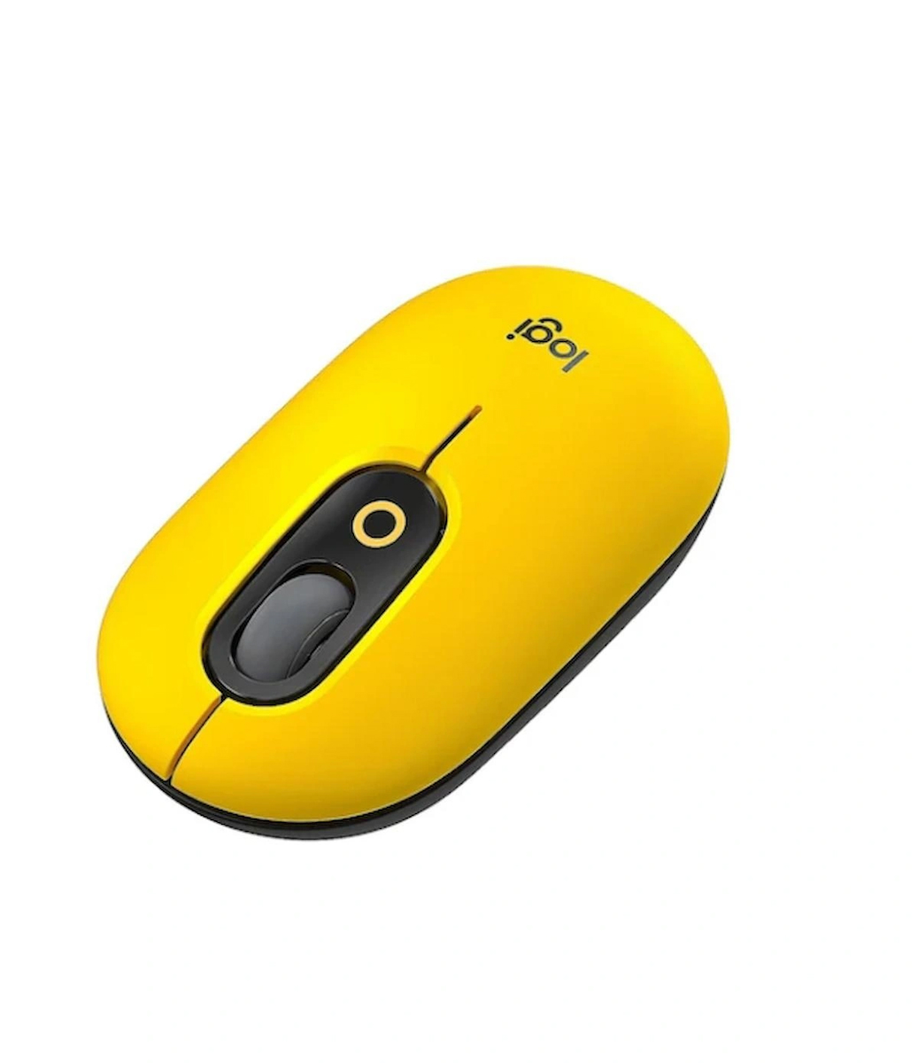 Logitech 910-006546 POP Emoji Sarı Optik Kablosuz Mouse