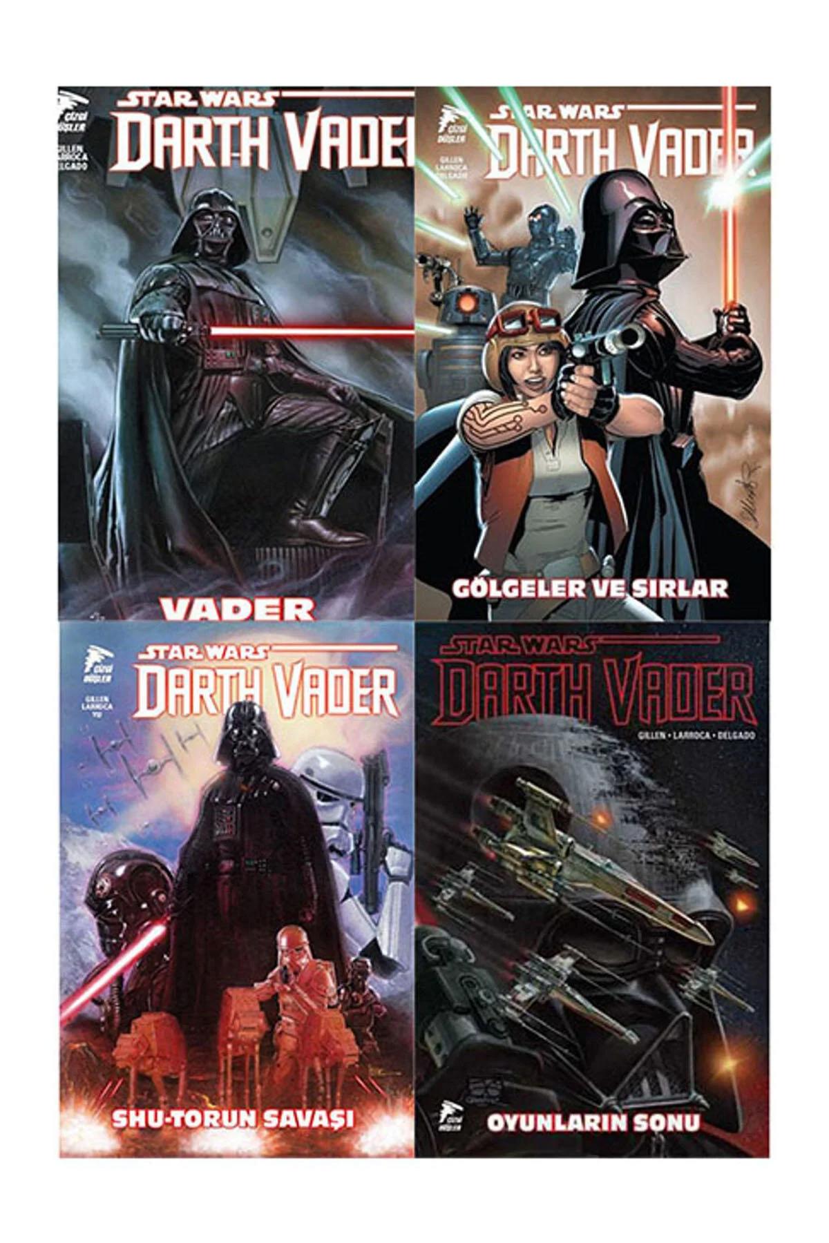 Star Wars - Darth Vader 4 Cilt Set (Vader - Gölgeler Ve Sırlar - Shu-torun Savaşı - Oyunların Sonu)