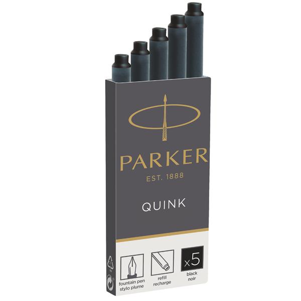 Parker Dolmakalem Kartuşu Quınk Siyah 5 Li 1950382