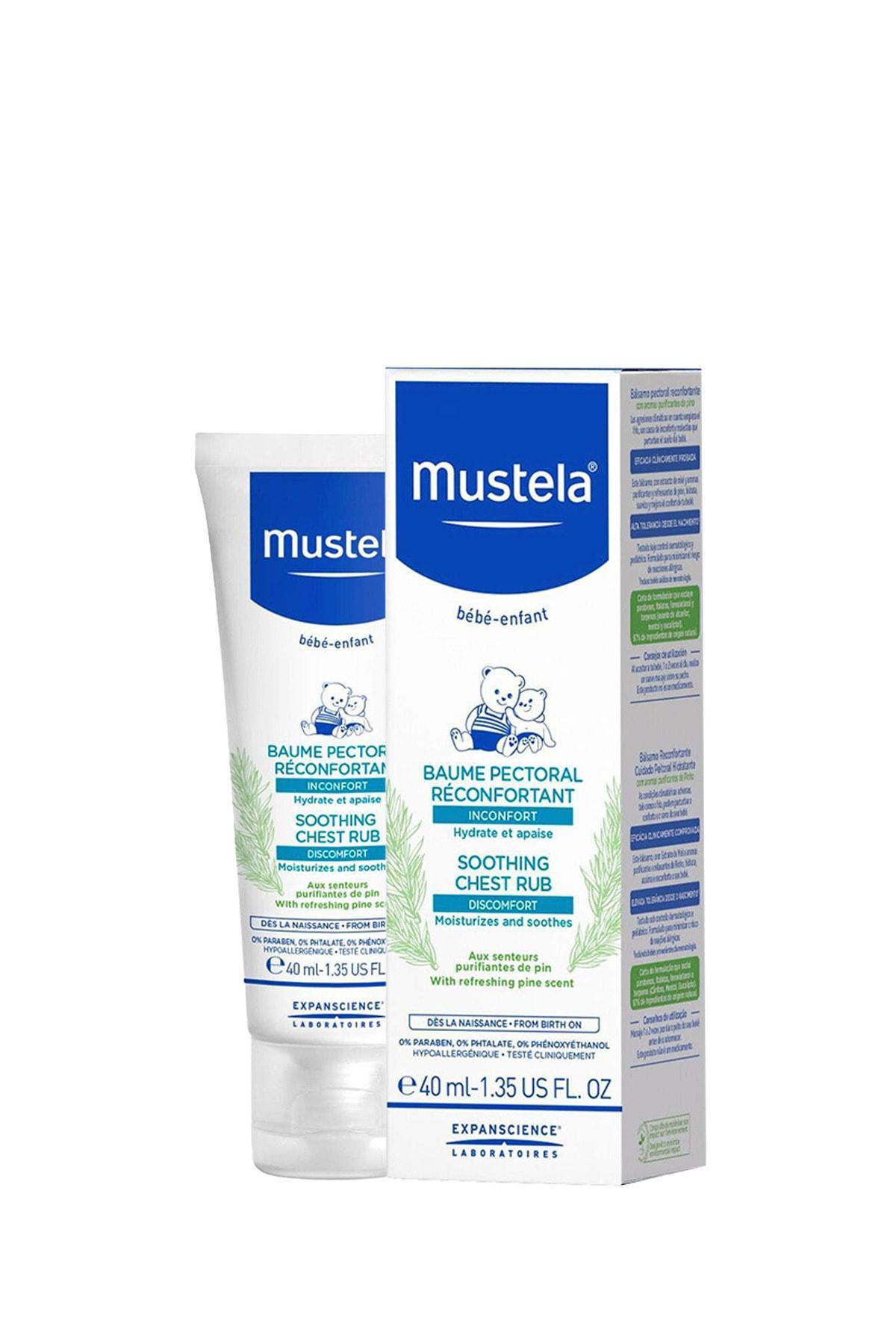 Mustela Soothing Chest Rub Bebek Kremi 40 ml