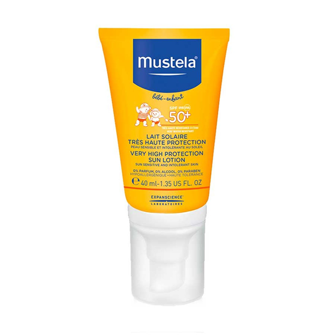 Mustela Lait Solaire SPF 50+ Faktör Çocuk Güneş Koruyucu Krem 40 ml