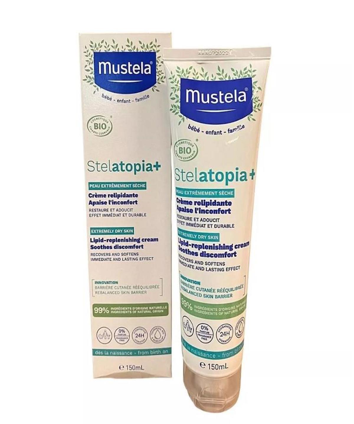 Mustela Stelatopia Lipit Yenileyici Krem 150 ML