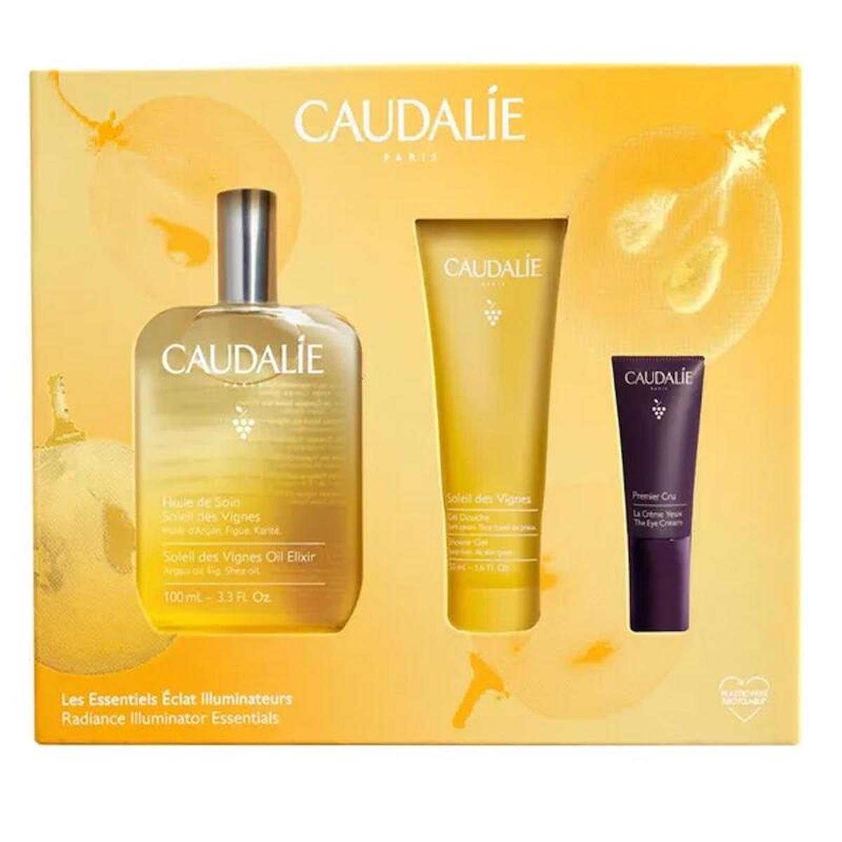 Caudalie Soleil Des Vignes Işıltı Verici Üçlü Set