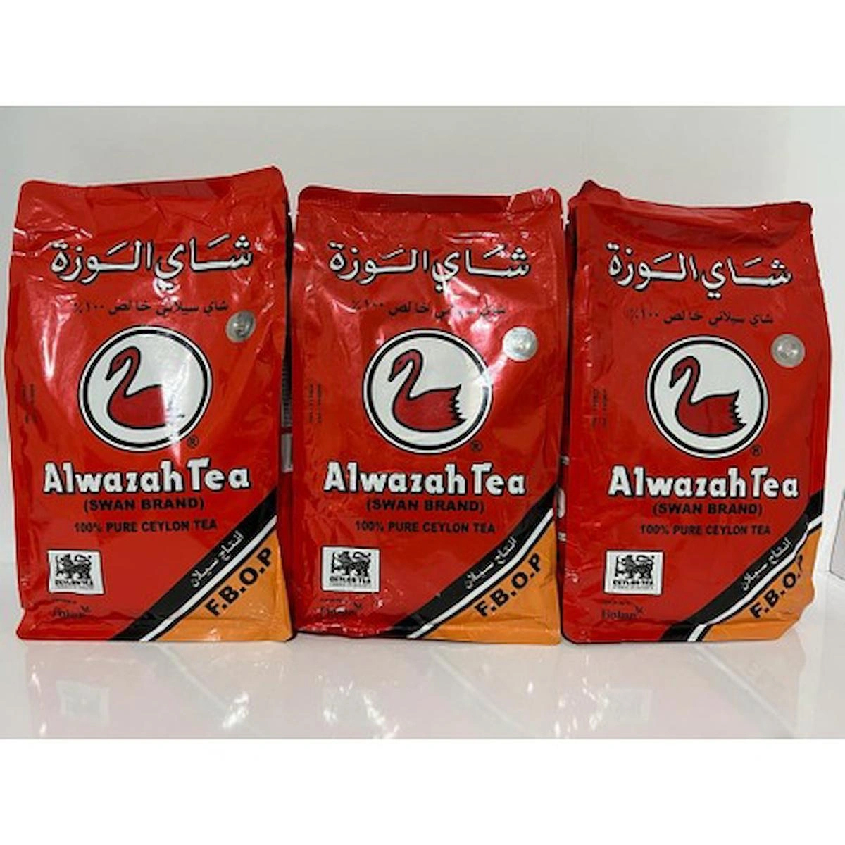 Alwazah Tea Swan Brand Pure Ceylon Dökme Çay 3 x 400 gr