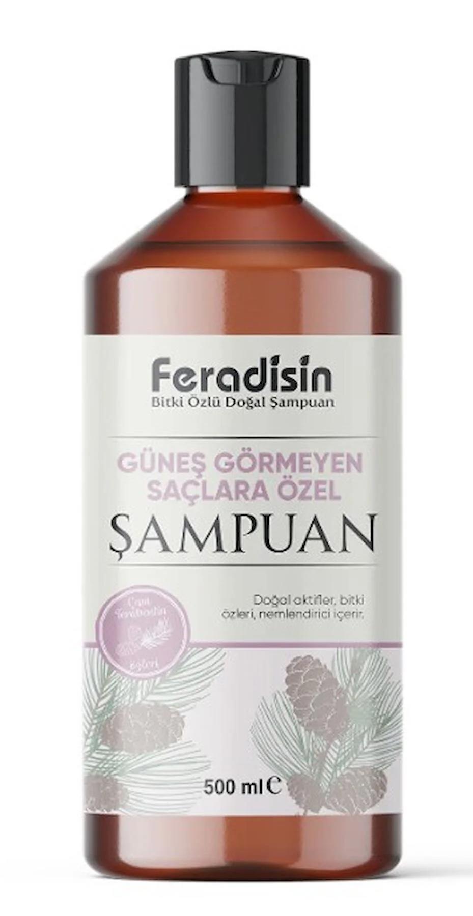 Feradisin Güneş Görmeyen Saçlar Için Şampuan 500 Ml. Gimdes Helal Sertifikalı