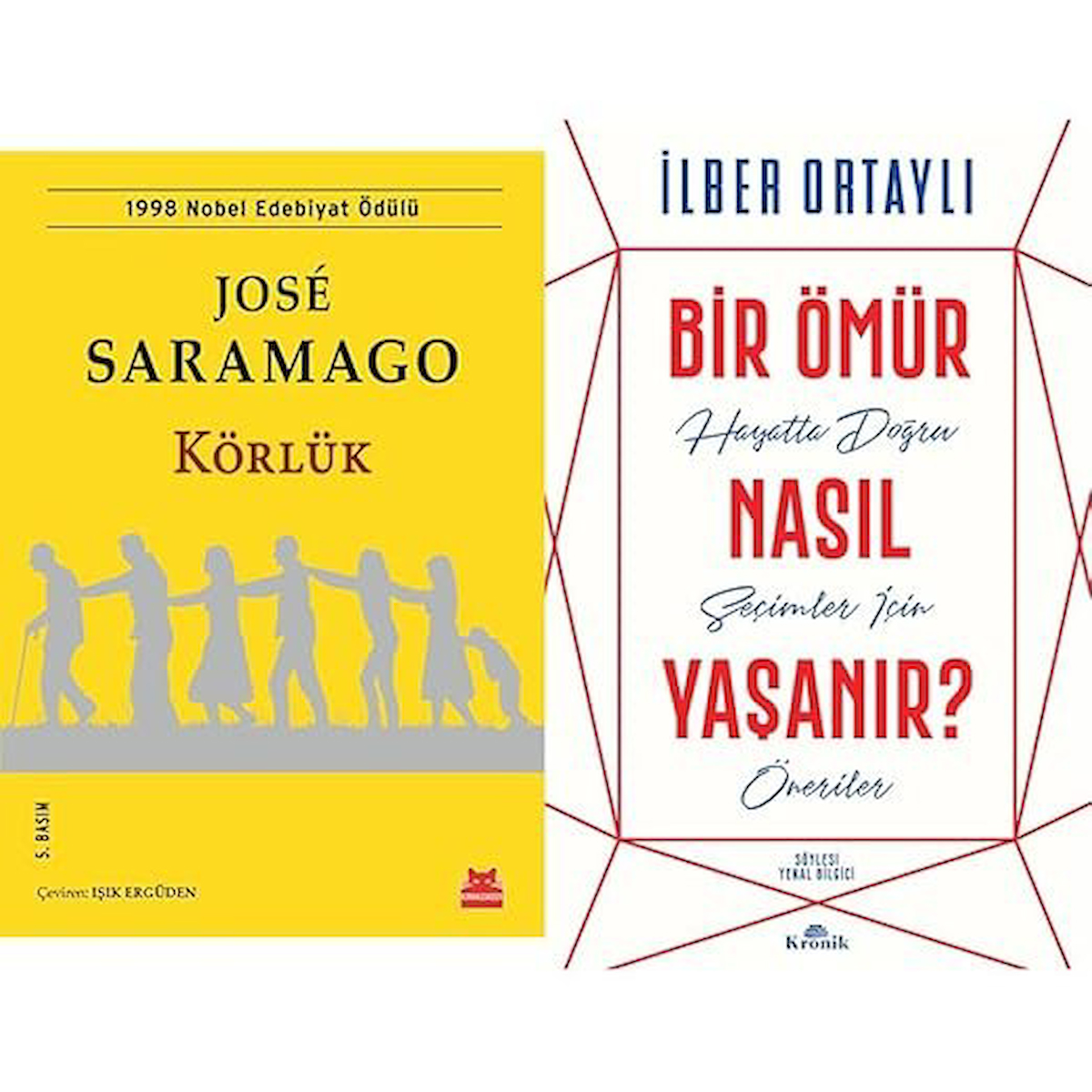 JOSE SARAMAGO (KORLUK) +BIR OMUR NASIL YASANIR 2 SET