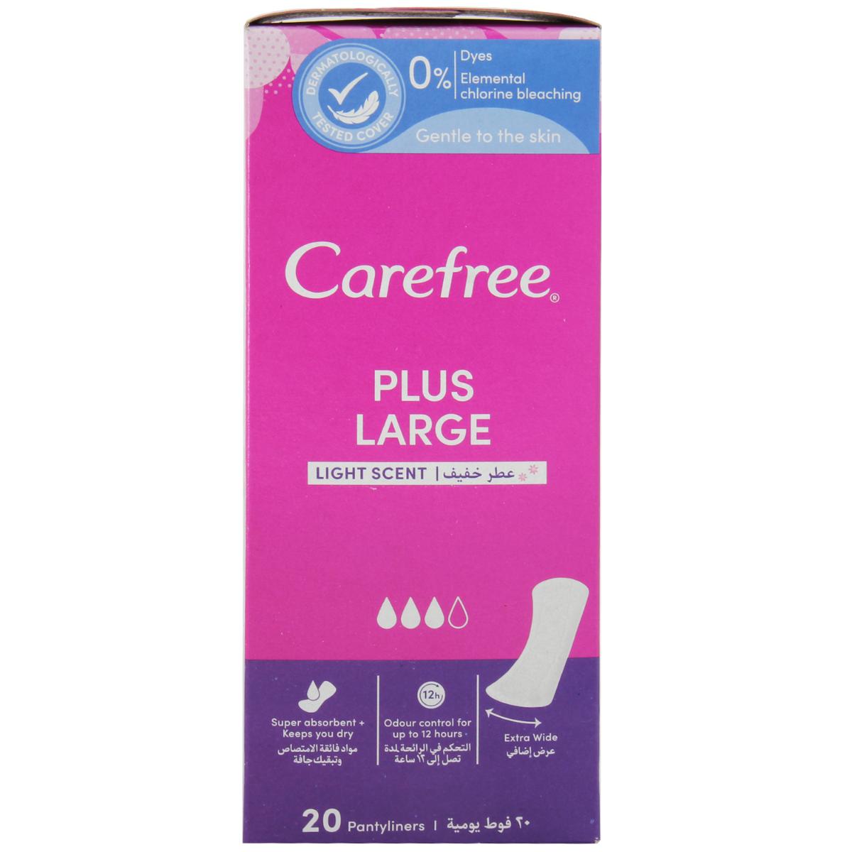 Carefree Cotton Normal 20 Adet Parfümlü Hijyenik Ped