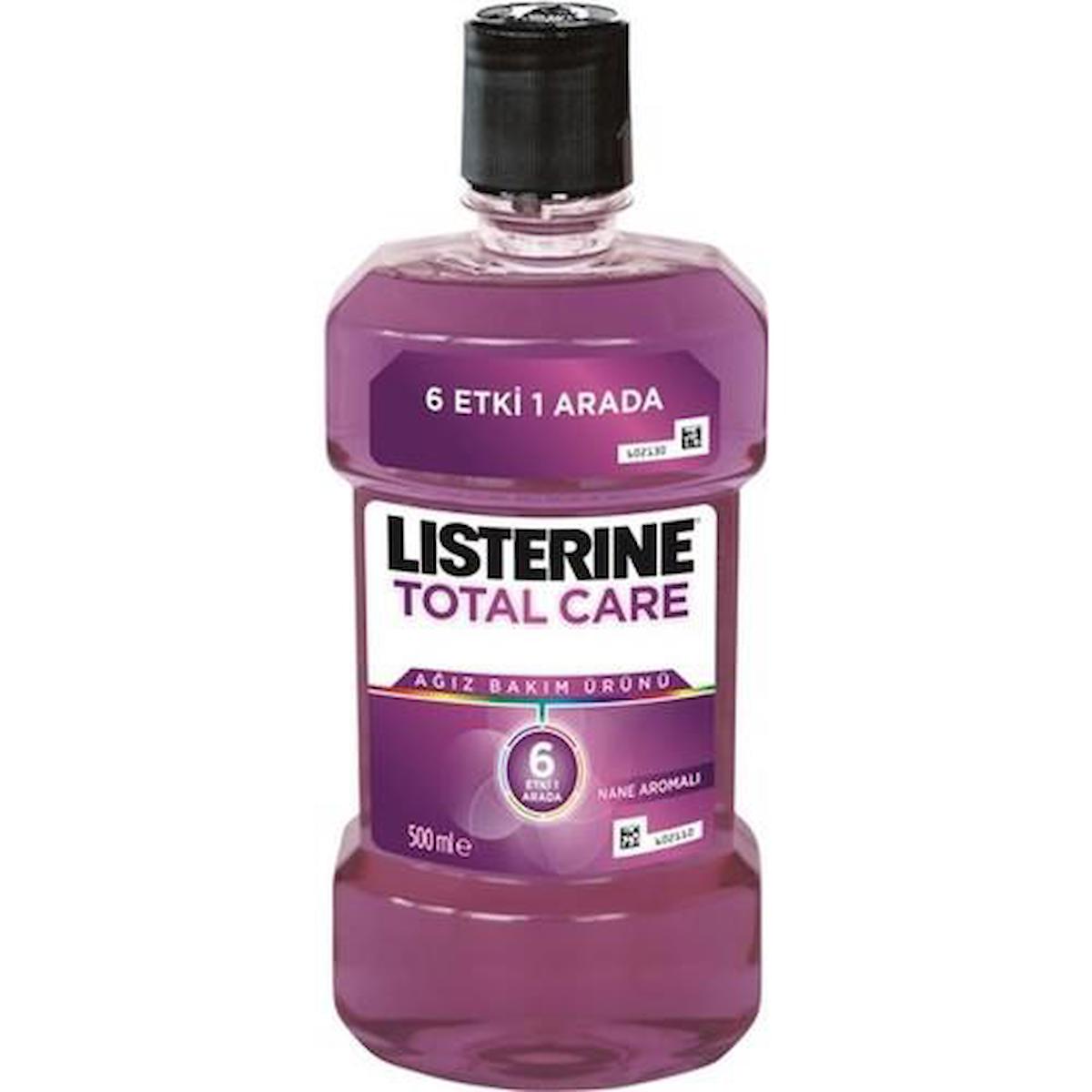 Listerine Nane Aromalı Total Care Ağız Gargarası 500 Ml