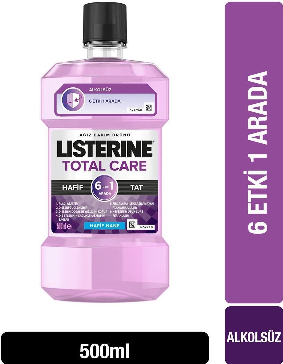 Listerine Total Care Zero 500 Ml Ağız Bakım