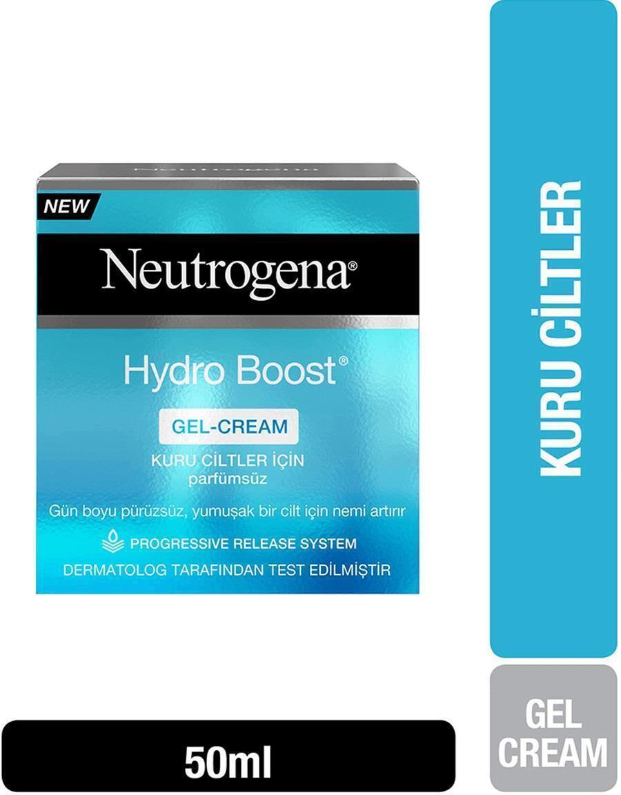 Neutrogena Hydro Boost Kuru Ciltler İçin Su Bazlı Yağsız Nemlendirici Yüz Bakım Kremi 50 ml