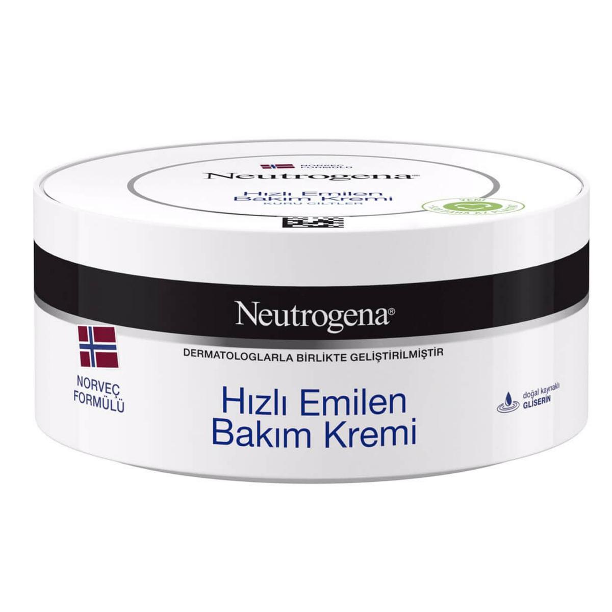 Neutrogena Hızlı Emilen Bakım Kremi Normal 200 Ml