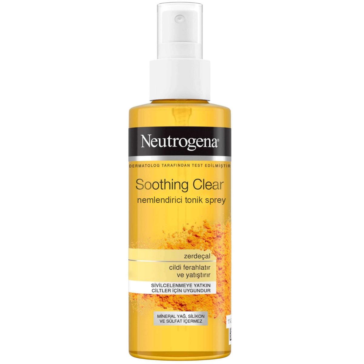 Neutrogena Soothing Clear Yüz Bakım Spreyi 125 Ml