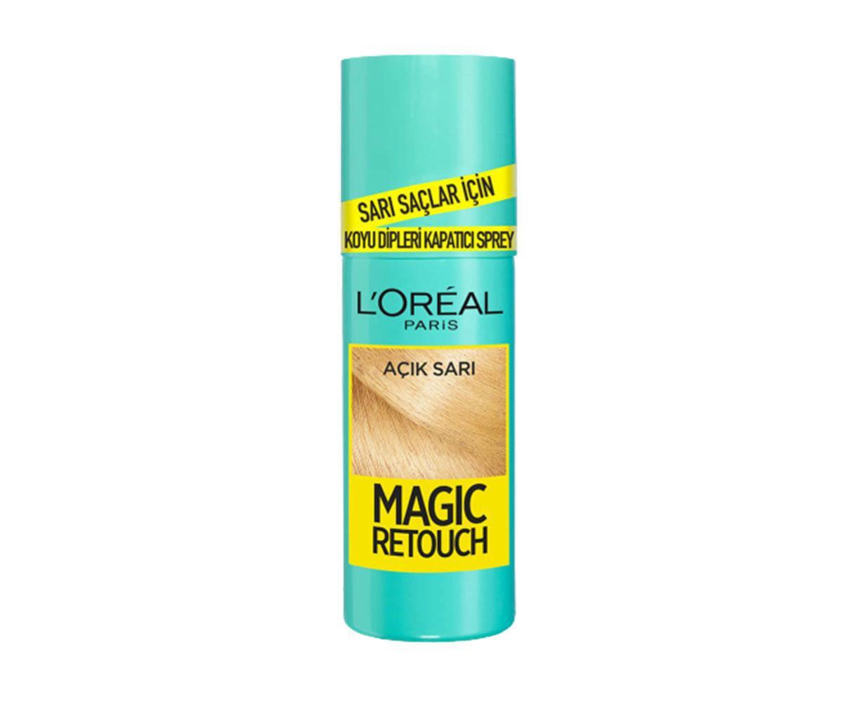 L'Oréal Paris Magic Retouch Beyaz Dipleri Kapatıcı Sprey 75 Ml - Açık Sarı