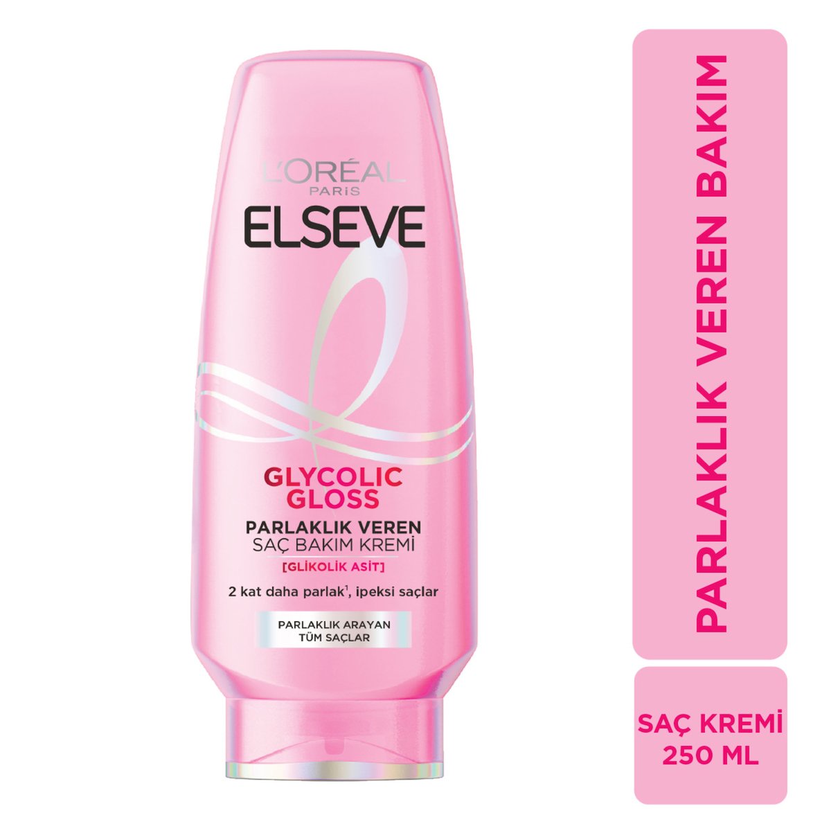 L'Oréal Paris Elseve Glycolic Gloss Parlaklık Veren Saç Bakım Kremi 250ml