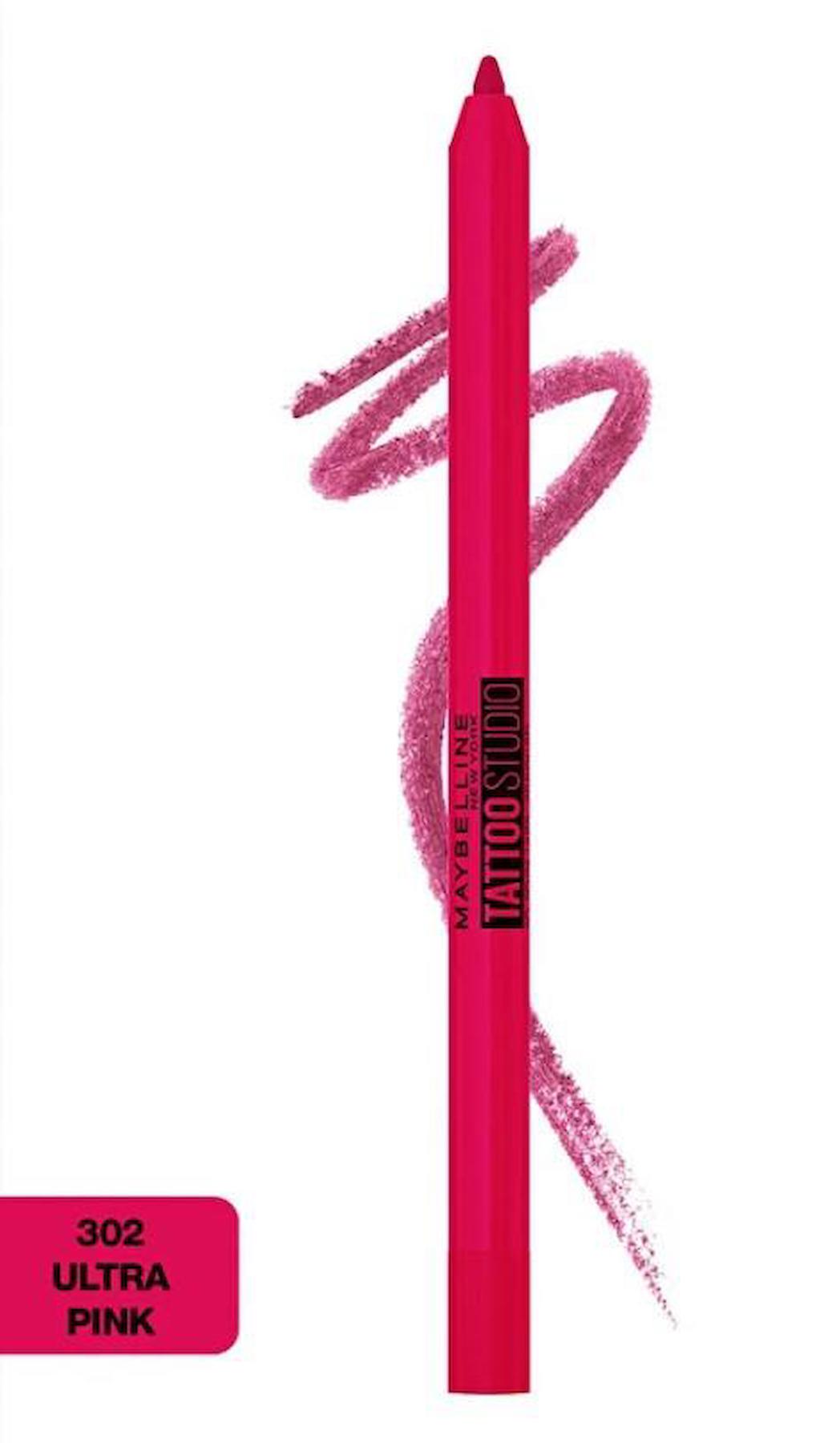 Tattoo Liner Jel Göz Kalemi 302 Ultra Pink