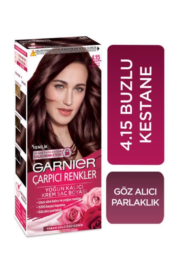 Garnier Çarpıcı Renkler 4.15 Buzlu Kestane