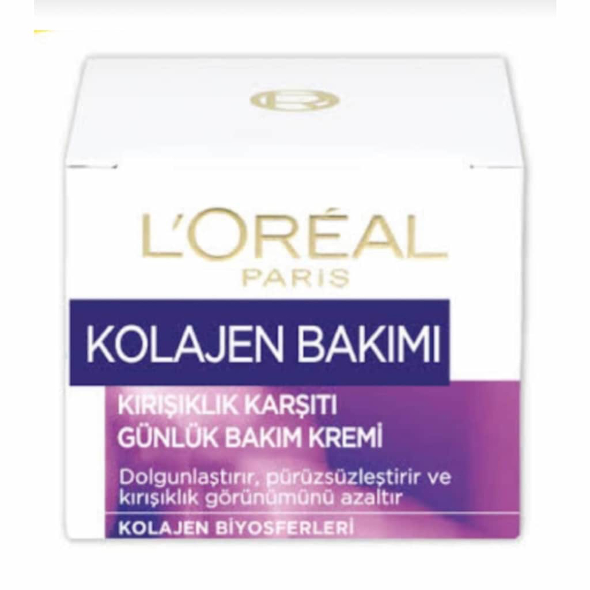 L'Oreal Paris Kolajen Bakımı Kırışıklık Karşıtı Günlük Bakım Krem 50 ML