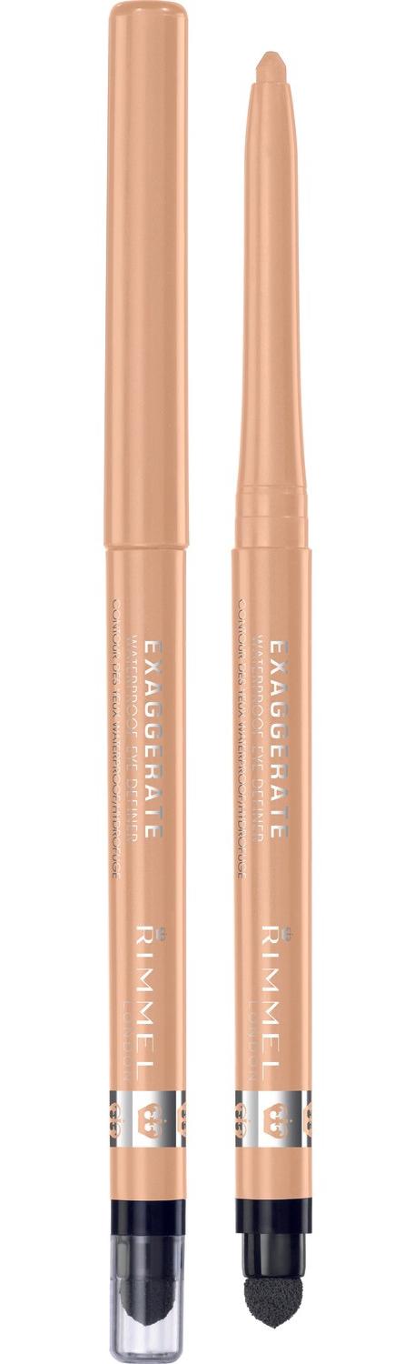 Rimmel London Eyeliner Exaggerate Waterproof  Eye Definer In The Nude