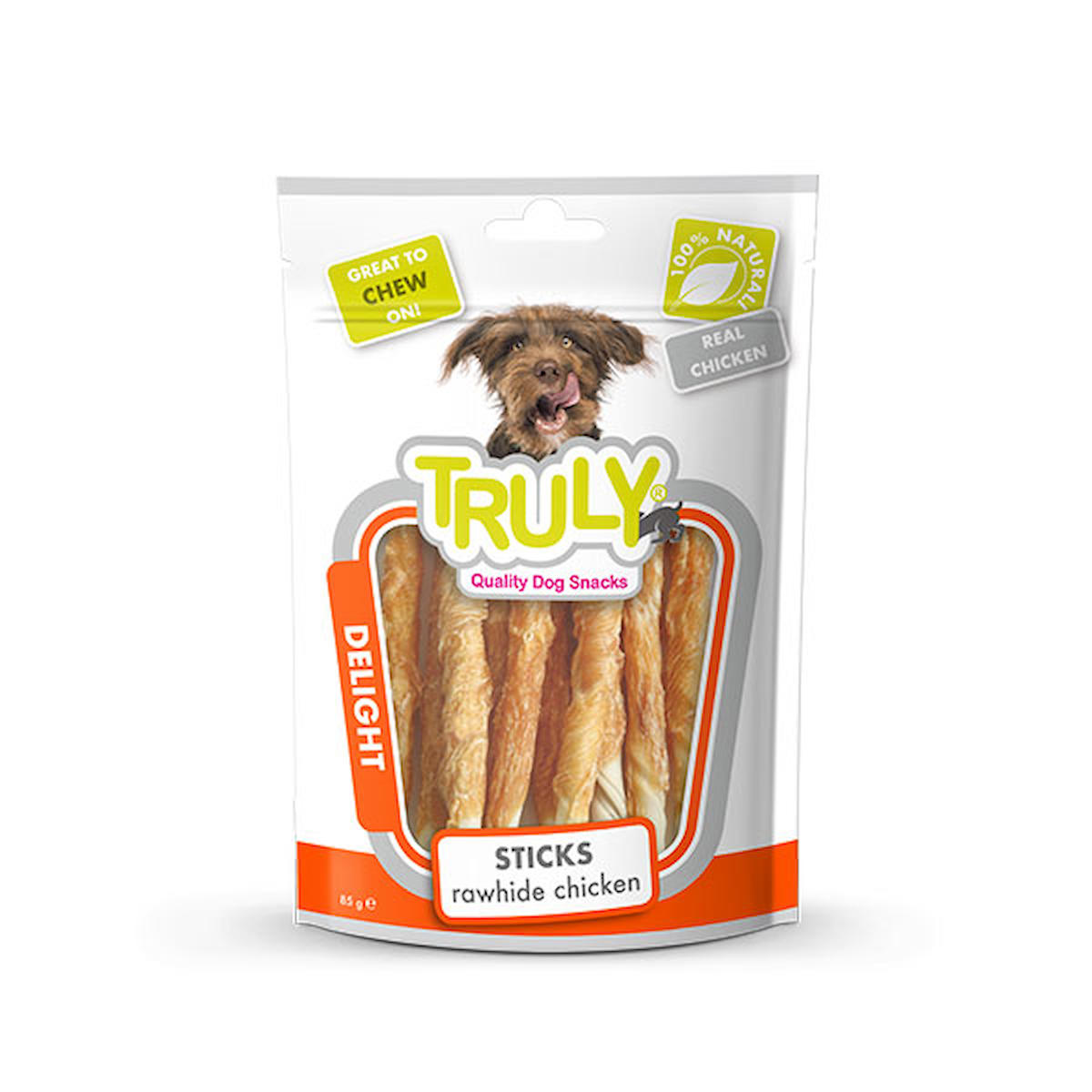 Truly Yumuşak Köpek Ödülü Tavuk-Havuç Burgu 90 Gr (445-CE-19H)