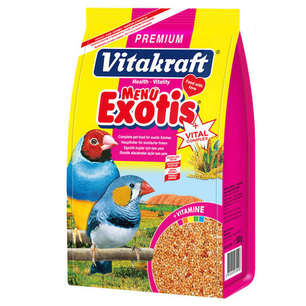 Vitakraft Menu Egzotik FInch Yemi 500 Gr (460-27050)