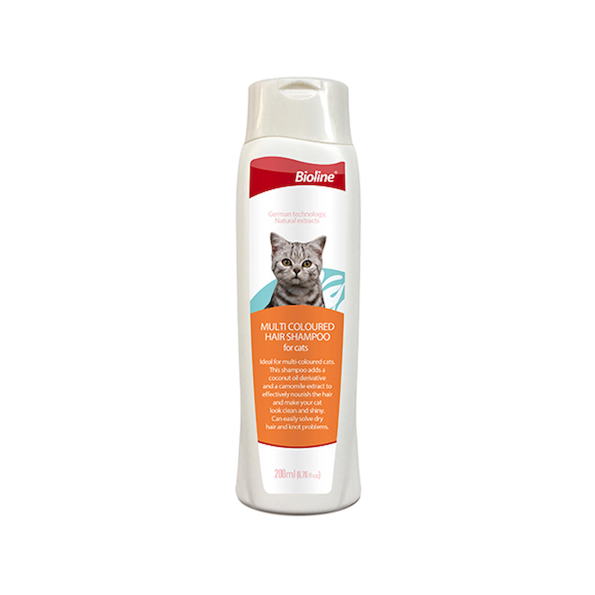 Bioline Kedi Şamp. Çok Renkli Kediler İçin 200 ML (681-2387)