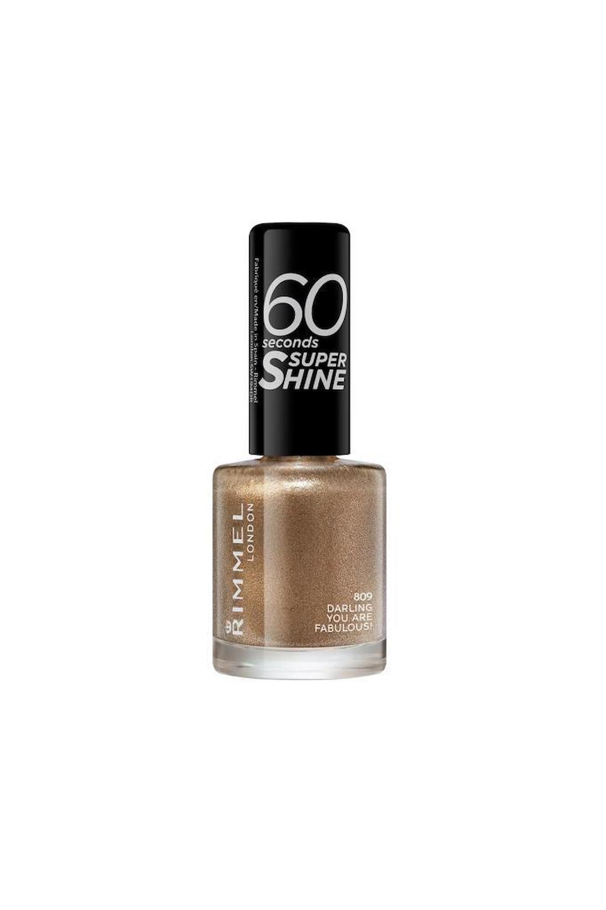 Rimmel London 60 Seconds Super Shine 809 Darling You Are Fabulous! Oje