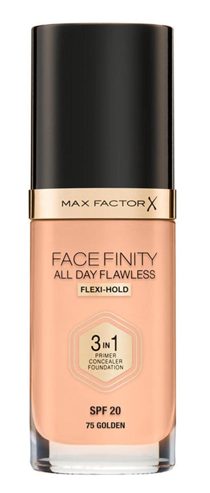 Max Factor FaceFinity 3ın1 Spf 20 Fondöten 75 Golden 30ml