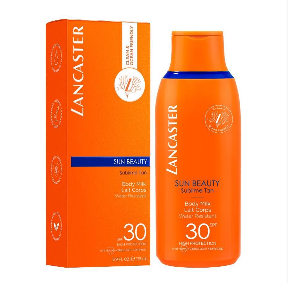 Lancaster Sun Beauty Body Milk SPF30 175 ml Güneş Koruyucu Vücut Sütü