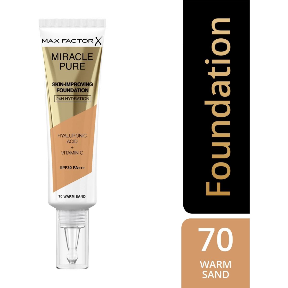 Max Factor Miracle Pure Foundation Warm Sand No:70