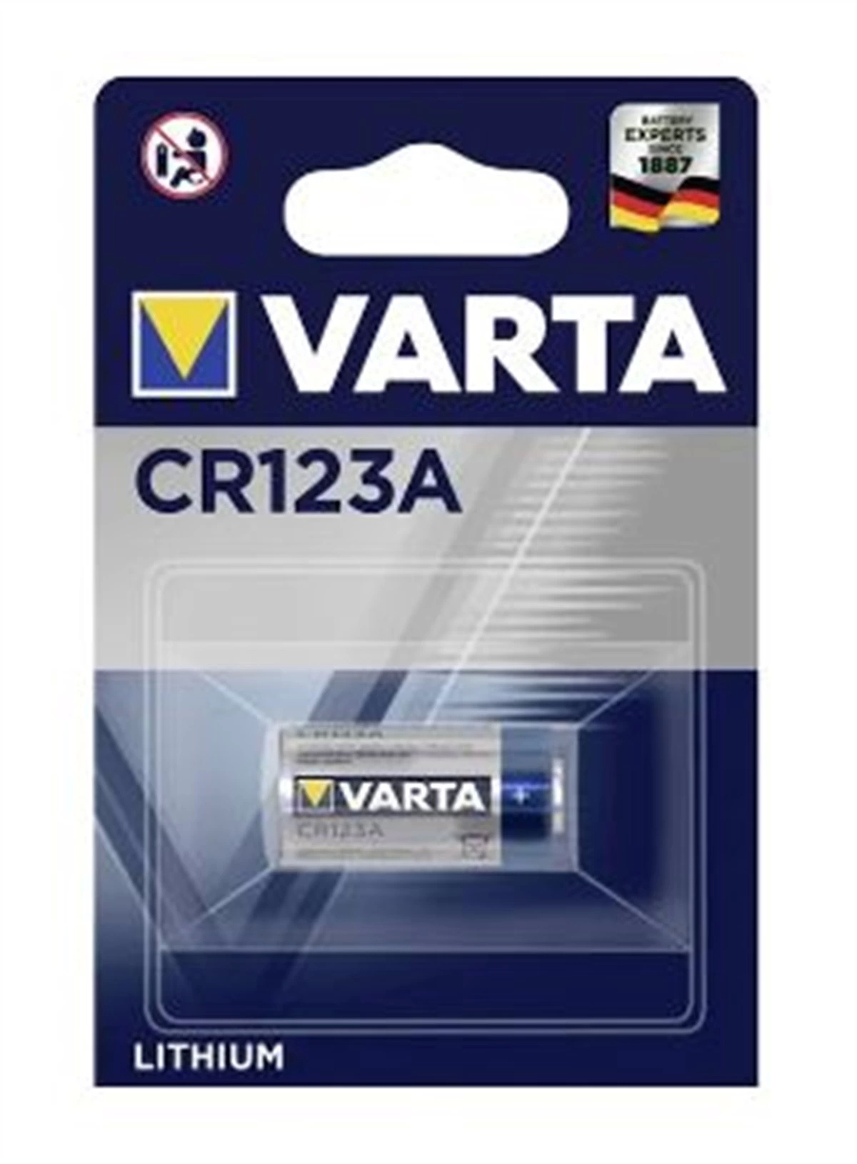 VARTA 3V 123 A CR123A LİTYUM PİL