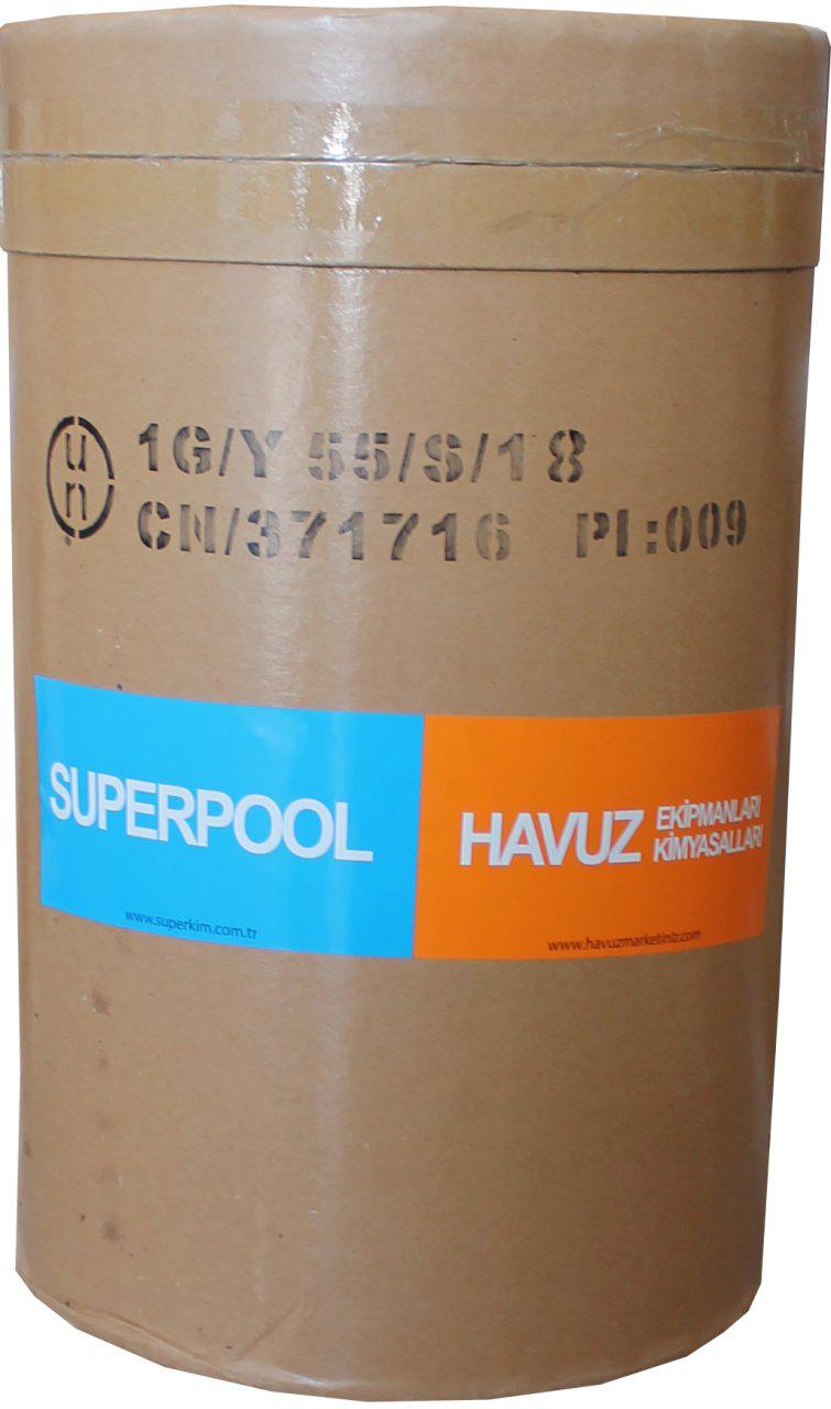 SPP Superpool Toz Klor 56GR 50 KG (Havuz Suyu Dezenfektanı)