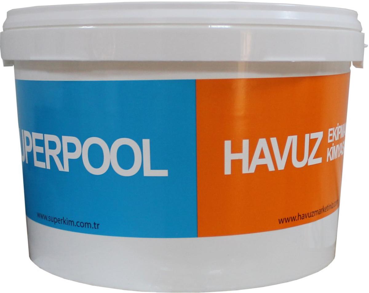 SPP Superpool Toz Klor 56GR 5 KG Havuz Kimyasalı